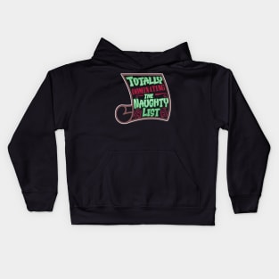 Dominating the Naughty List Kids Hoodie